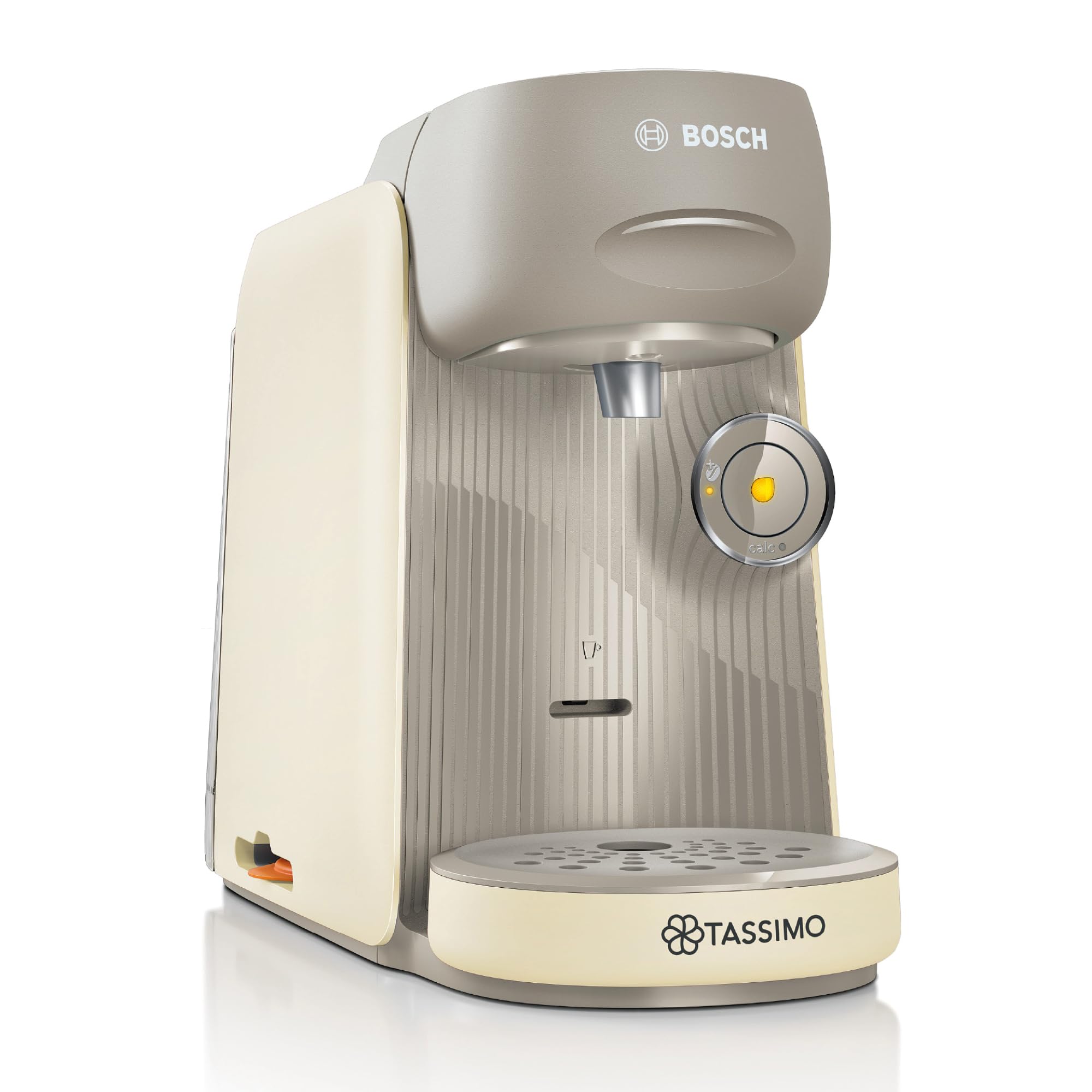 EliteKaffi Tassimo Finesse TAS167P – Kapselmaschine mit IntensityBoost, über 70 Getränke, 1400W, Creme